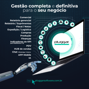 Software de gestão para loja e distribuidora.